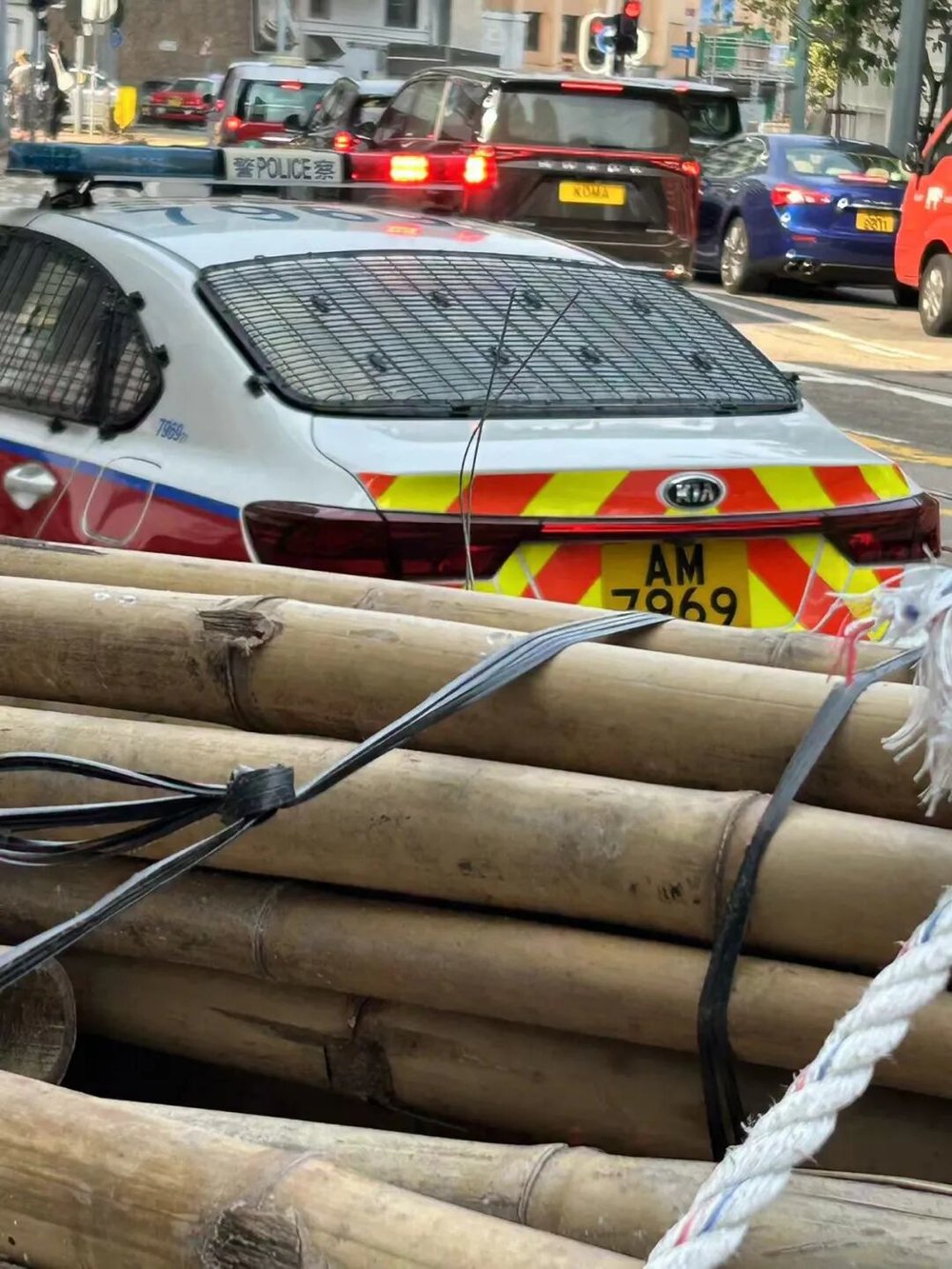 门徒平台官方：似乎香港工地都在拆除竹棚？